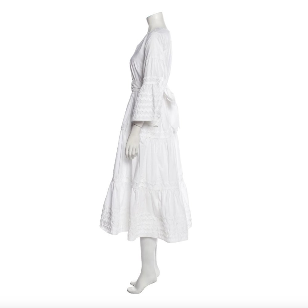 Lisa Marie Fernandez x Target white Ric Rac dress - Picture 3 of 6